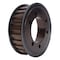B&B Manufacturing QD84H100, Timing Pulley, Cast Iron, Black Oxide,  QD84H100 - alternate 1
